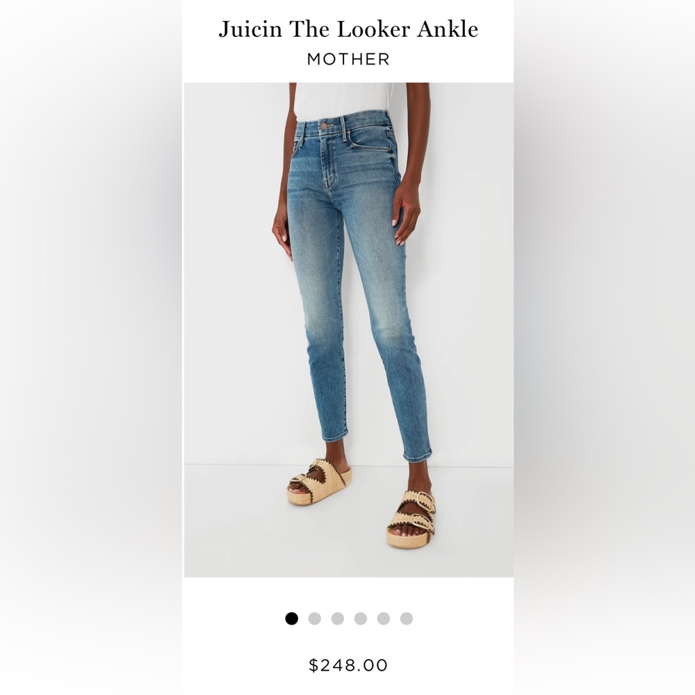 The Looker Ankle
MOTHER JEANS